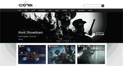 Desktop Screenshot of crytek.com